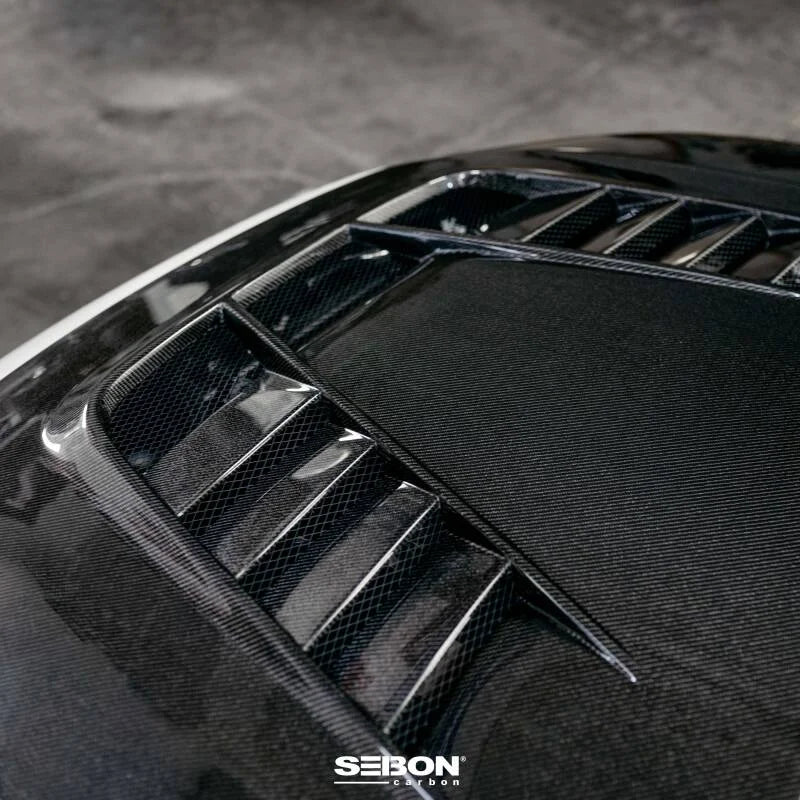 Seibon 2023 Honda Civic Type R TV-Styler Double Side Carbon Fiber Hood - Additional View 9