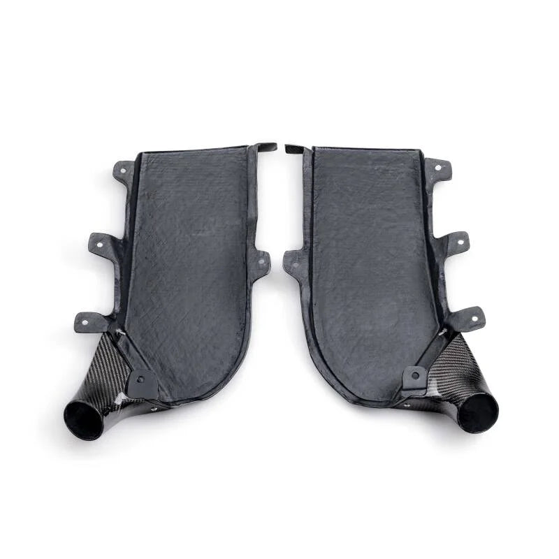 Seibon 2023 Nissan Z Carbon Fiber Brake Cooling Duct - Side View