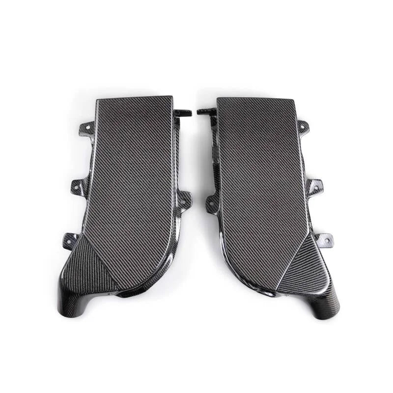 Seibon 2023 Nissan Z Carbon Fiber Brake Cooling Duct - Back View