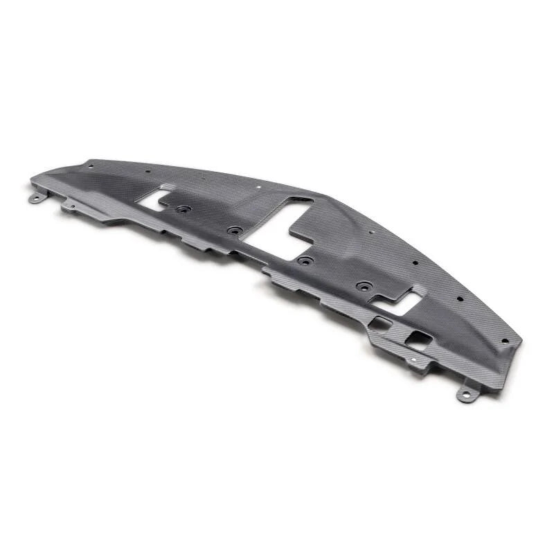 Seibon 2023+ Nissan Z Carbon Fiber Cooling Plate - Matte Finish - Back View