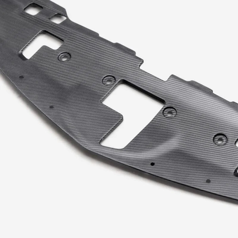 Seibon 2023+ Nissan Z Carbon Fiber Cooling Plate - Matte Finish - Installation View
