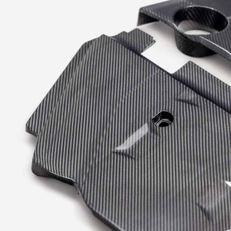 Seibon 2023+ Nissan Z Carbon Fiber Engine Cover - Back View