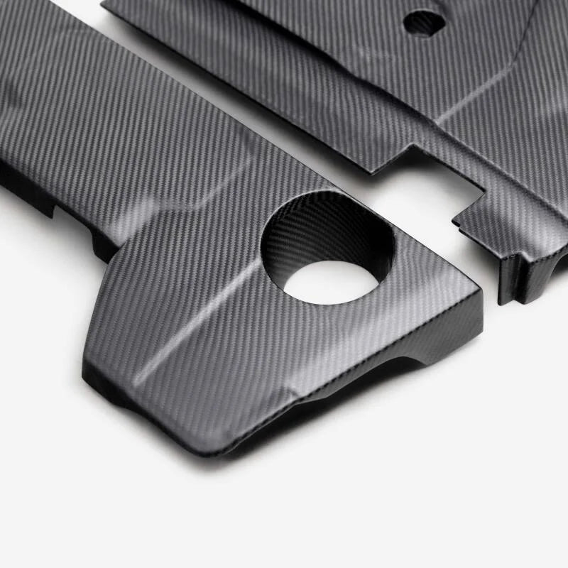 Seibon 2023+ Nissan Z Carbon Fiber Engine Cover - Mate Finish - Installation View