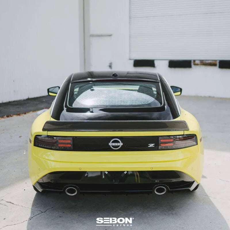 Seibon 2023 Nissan Z DA-Style Carbon Fiber Rear Spoiler - Additional View 7