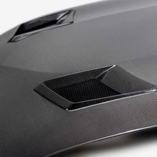 Load image into Gallery viewer, Seibon 2023 Nissan Z GT-Style Carbon Fiber Hood - Back View