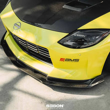 Load image into Gallery viewer, Seibon 2023+ Nissan Z MB-Style Carbon Fiber Front Lip - Installation View