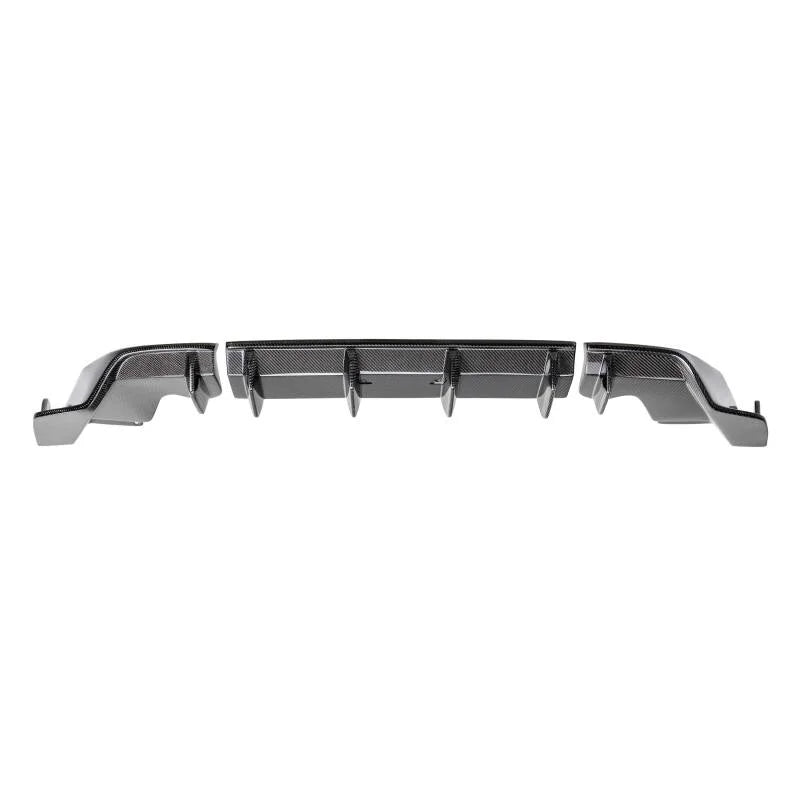 Seibon 2023+ Nissan Z MB-Style Carbon Fiber Rear Diffuser - Back View