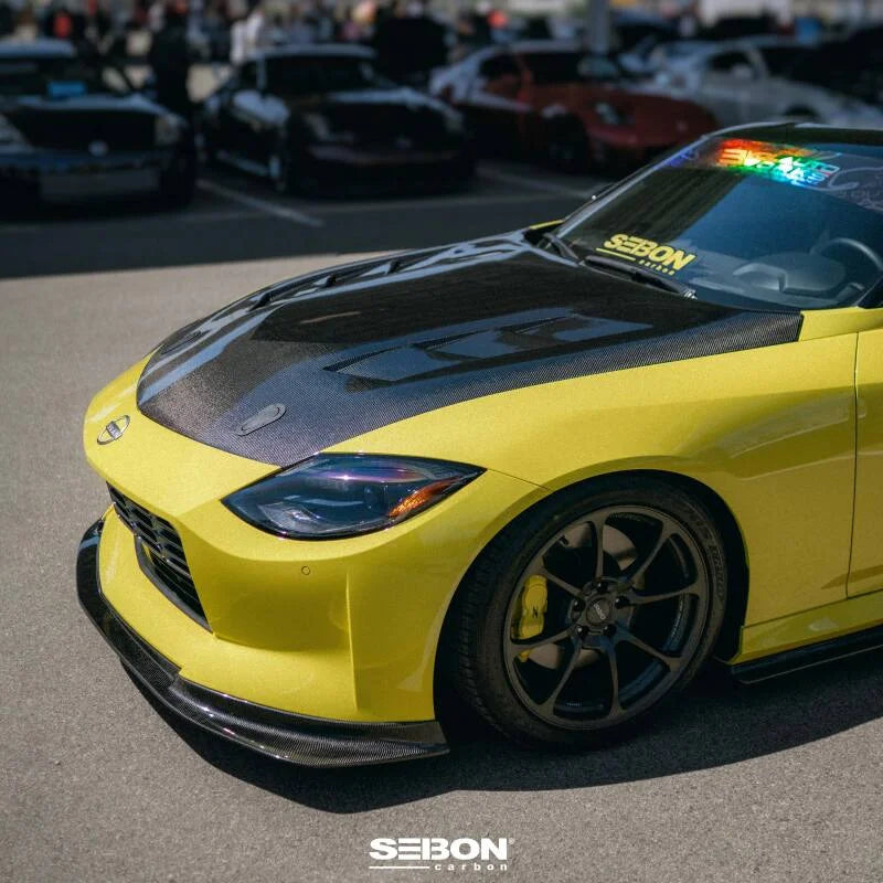 Seibon 2023 Nissan Z TS-Style Carbon Fiber Hood - Main Product View