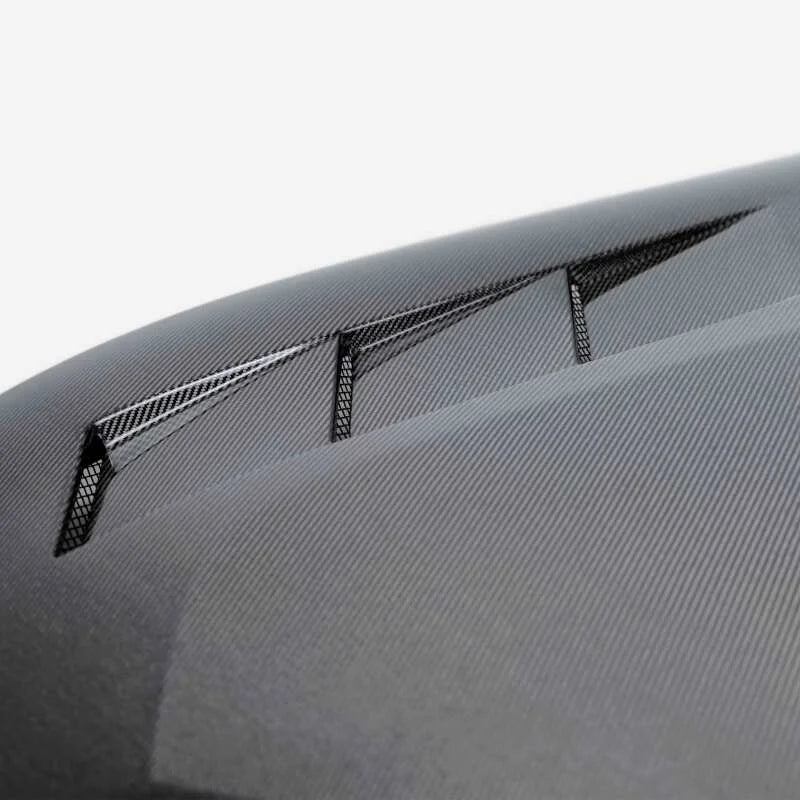 Seibon 2023 Nissan Z TS-Style Carbon Fiber Hood - Back View