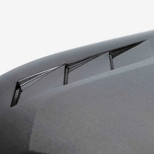 Load image into Gallery viewer, Seibon 2023 Nissan Z TS-Style Carbon Fiber Hood - Back View