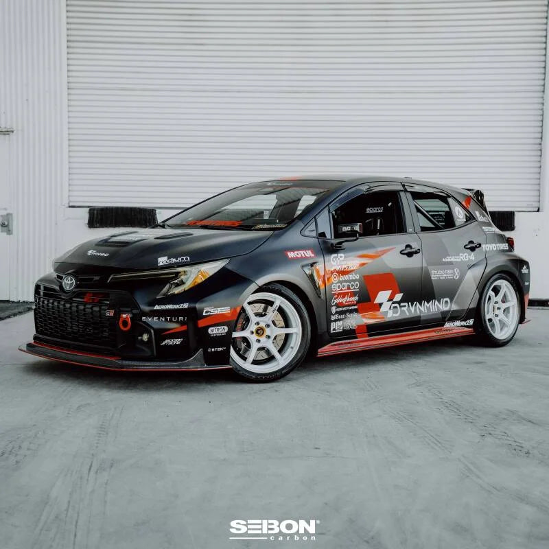 Seibon 2023 Toyota GR Corolla VS-Style Double-Sided Carbon Hood  - Gloss Finish - Additional View 10