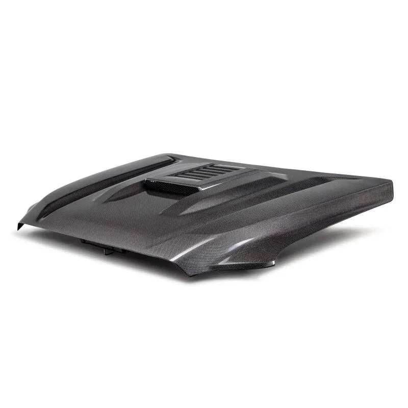 Seibon 2024+ Toyota Tacoma TR-Style Carbon Fiber Hood - Main Product View