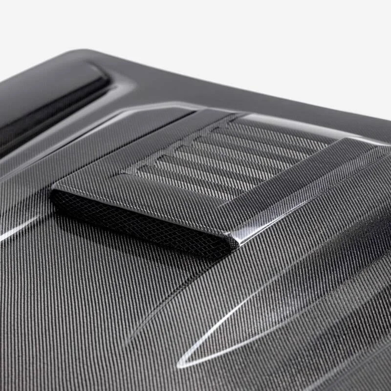 Seibon 2024+ Toyota Tacoma TR-Style Carbon Fiber Hood - Additional View 5