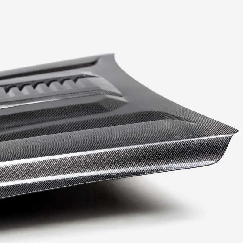 Seibon 2024+ Toyota Tacoma TR-Style Carbon Fiber Hood - Additional View 6