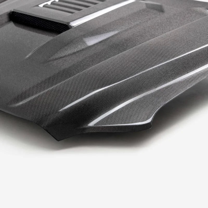 Seibon 2024+ Toyota Tacoma TR-Style Carbon Fiber Hood - Additional View 8