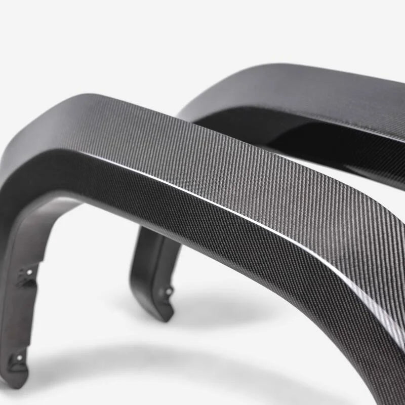 Seibon 2024 Toyota Tacoma TRD PRO Rear Carbon Fiber Fender Flares - Main Product View