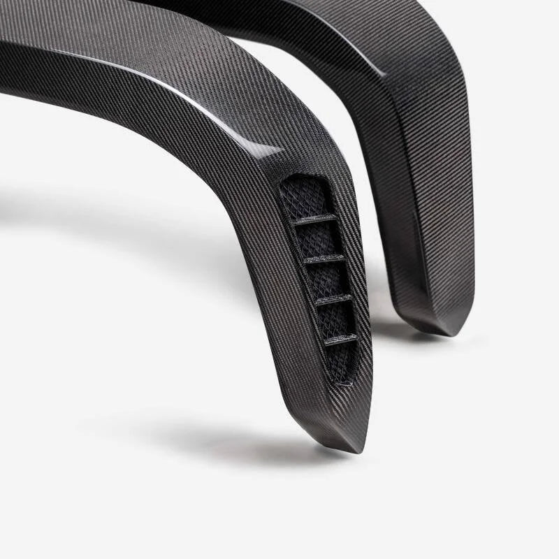 Seibon 2024 Toyota Tacoma TRD PRO Rear Carbon Fiber Fender Flares - Side View