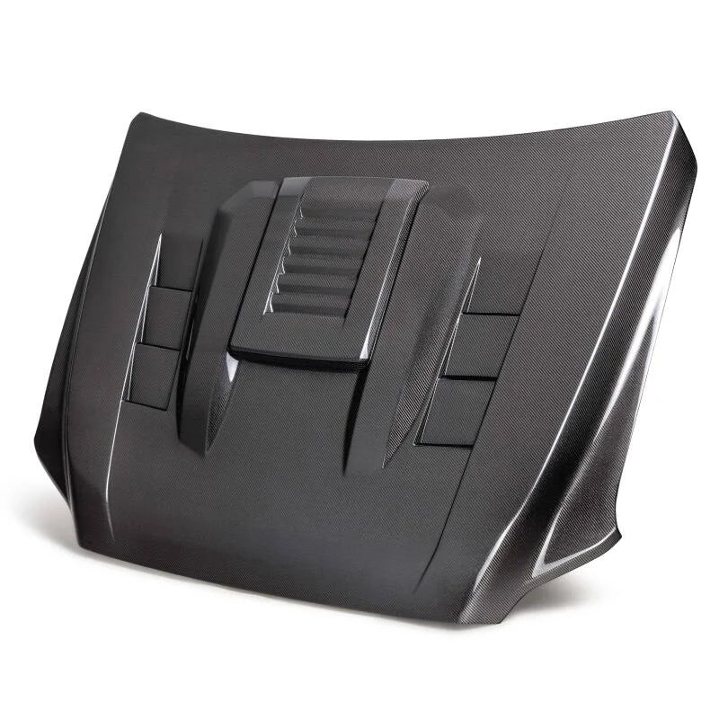 Seibon 2024 Toyota Tacoma TS-Style Carbon Fiber Hood - Additional View 5