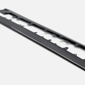 Seibon 21-22 Lexus IS MB-Style Carbon Fiber Side Skirts - Main Product View