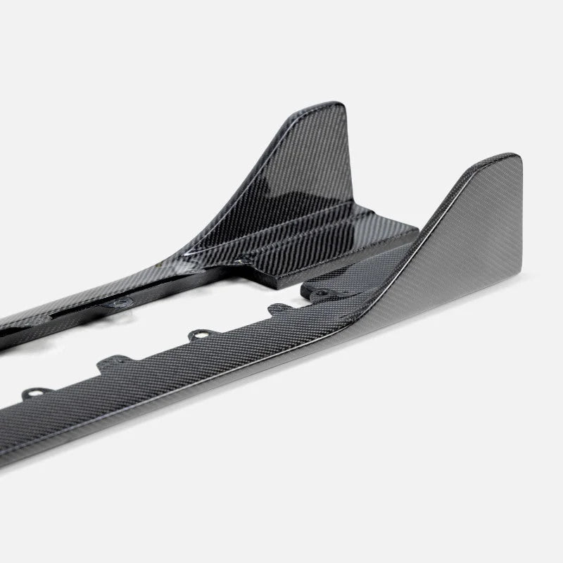 Seibon 21-22 Lexus IS MB-Style Carbon Fiber Side Skirts - Additional View 5