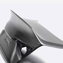 Load image into Gallery viewer, Seibon 22-23 Honda Civic 4 DR C-Style Carbon Fiber Trunk Lid - Back View