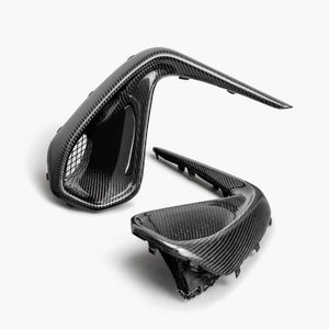Seibon 22-23 Subaru BRZ Carbon Fiber Front Bumper Duct - Main Product View