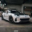 Load image into Gallery viewer, Seibon 22-23 Subaru BRZ Carbon Fiber Front Bumper Duct - Installation View