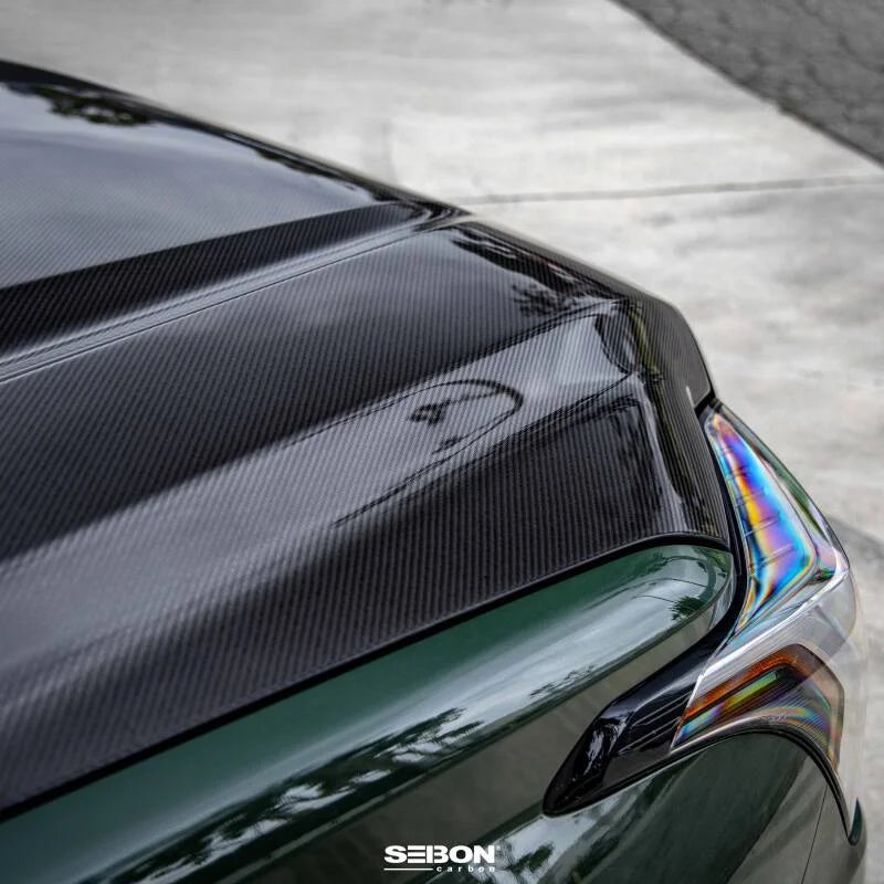 Seibon 22-23 Toyota Tundra OE Style Carbon Fiber Hood - Additional View 7