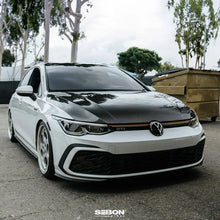 Load image into Gallery viewer, Seibon 22-23 Volkswagen Golf GTI/R OEM Style Carbon Fiber Hood - Additional View 6