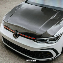 Load image into Gallery viewer, Seibon 22-23 Volkswagen Golf GTI/R  TM-Style Carbon Fiber Hood - Additional View 8