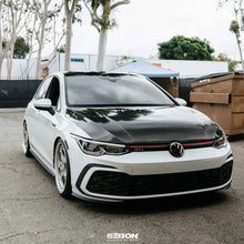 Load image into Gallery viewer, Seibon 22-23 Volkswagen Golf GTI/R  TM-Style Carbon Fiber Hood - Additional View 10