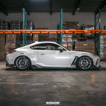 Load image into Gallery viewer, Seibon 22-24 Toyota GR86 / Subaru BRZ 2-Door Coupe Carbon Fiber Fender Trim - Gloss Finish - Back View