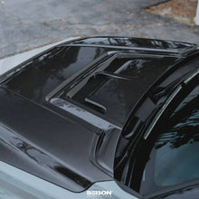 Load image into Gallery viewer, Seibon 22-24 Toyota Tundra / 23-24 Toyota Sequoia RR-Style Carbon Fiber Hood - Main Product View