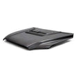 Load image into Gallery viewer, Seibon 22-24 Toyota Tundra / 23-24 Toyota Sequoia RR-Style Carbon Fiber Hood - Back View