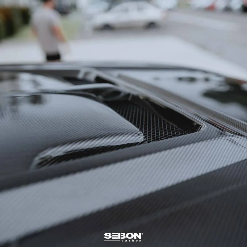 Seibon 22-24 Toyota Tundra / 23-24 Toyota Sequoia RR-Style Carbon Fiber Hood - Additional View 5