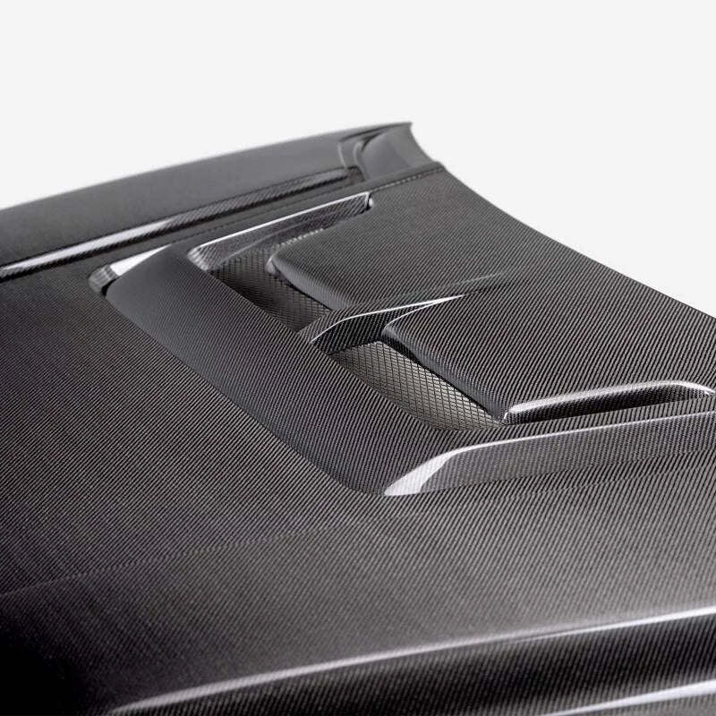 Seibon 22-24 Toyota Tundra / 23-24 Toyota Sequoia RR-Style Carbon Fiber Hood - Additional View 8
