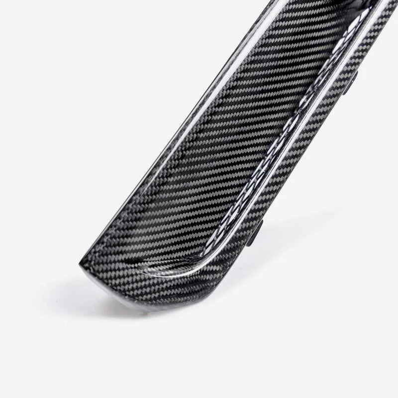 Seibon 23-24 Toyota GR Corolla Carbon Fiber Bumper Insert - Installation View