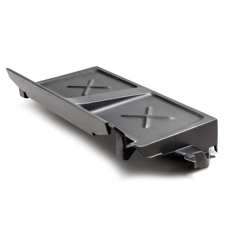 Seibon 23-24 Toyota GR Corolla Carbon Fiber Rear Seat Delete - Matte Finish - Back View