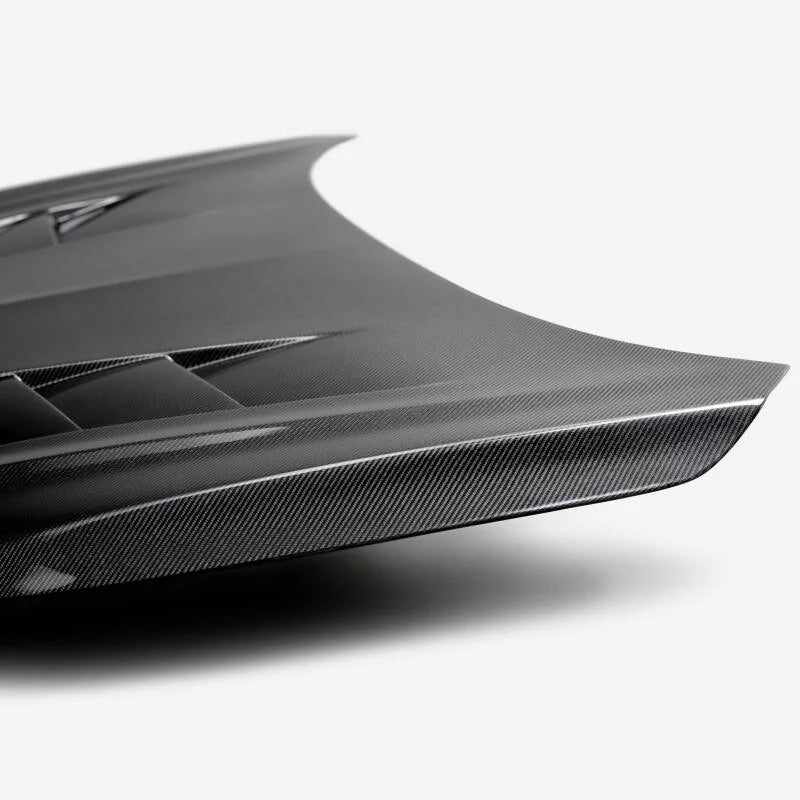 Seibon 23-25 Acura Integra TS-Style Carbon Fiber Hood - Side View
