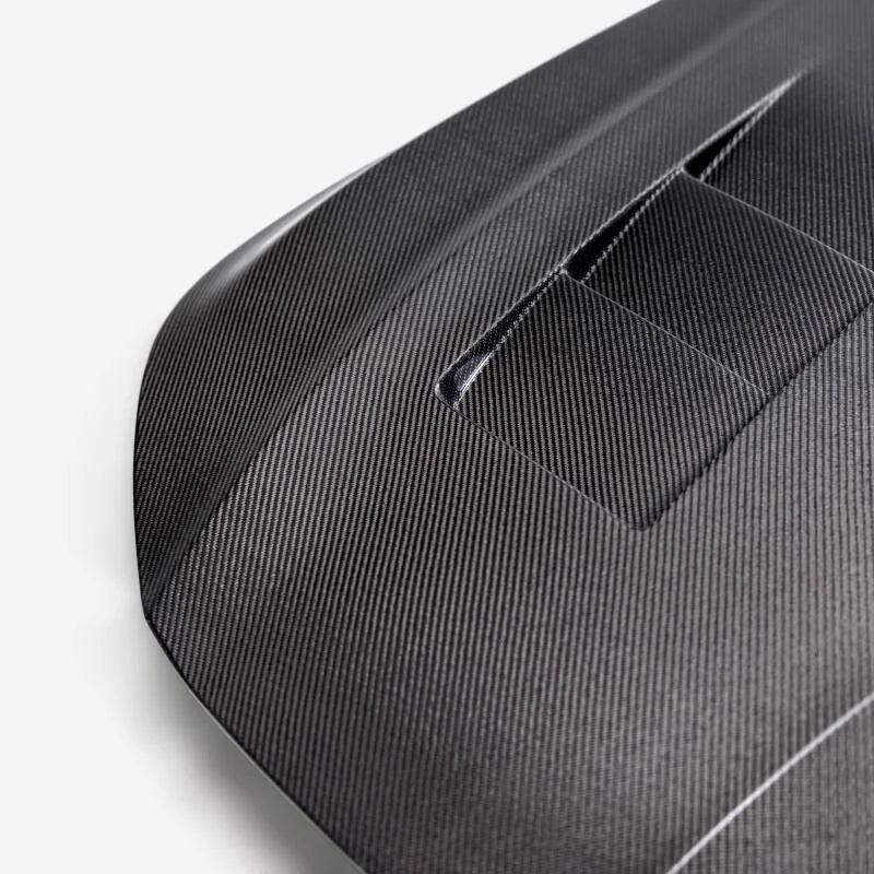Seibon 23-25 Acura Integra TS-Style Carbon Fiber Hood - Back View