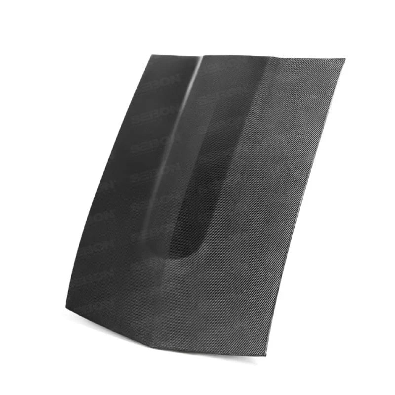 Seibon 70-73 Datsun 240Z OE Carbon Fiber Hood - Side View