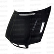 Load image into Gallery viewer, Seibon 7/99-5/02 BMW 3 Series 2dr (E46) OEM-Style Carbon Fiber Hood - Main Product View