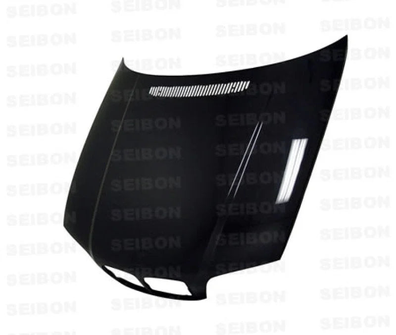Seibon 7/99-5/02 BMW 3 Series 2dr (E46) OEM-Style Carbon Fiber Hood - Main Product View