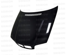 Load image into Gallery viewer, Seibon 7/99-5/02 BMW 3 Series 2dr (E46) OEM-Style Carbon Fiber Hood - Main Product View
