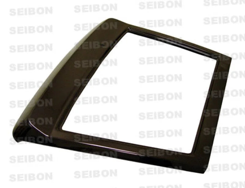 Seibon 84-87 Toyota AE86 HB OEM Carbon Fiber Trunk Lid - Side View