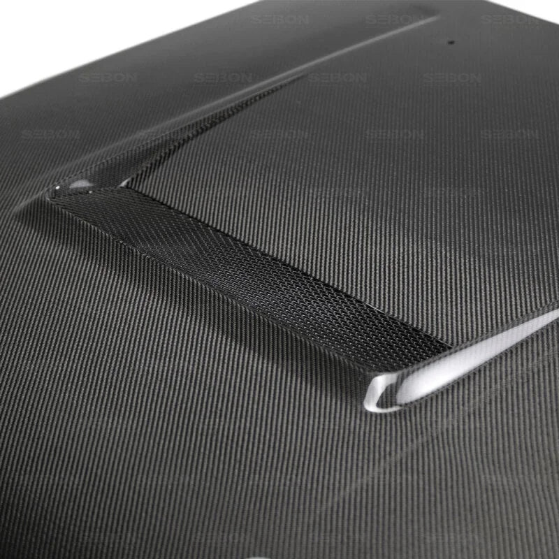 Seibon 84-87 Toyota Corolla (AE86) DV Style Carbon Fiber Hood - Additional View 6