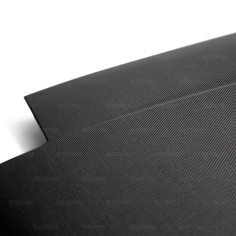 Seibon 84-87 Toyota Corolla (AE86) OEM Carbon Fiber Hood - Additional View 6