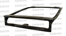 Load image into Gallery viewer, Seibon 88-91 Honda CRX OEM Carbon Fiber Trunk/Hatch - Side View