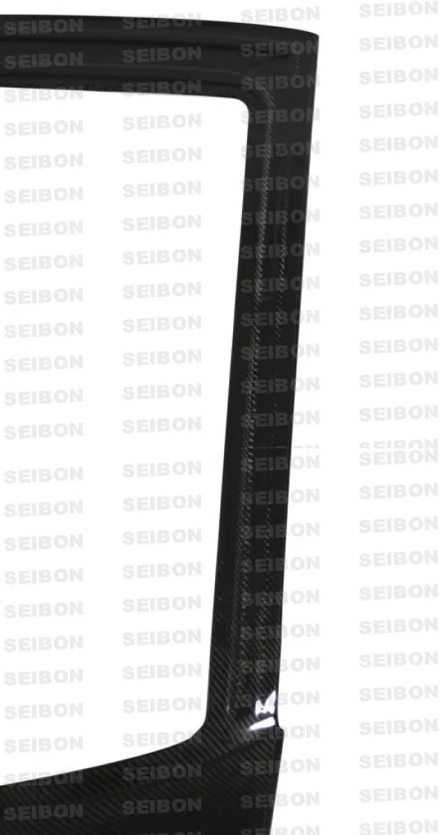 Seibon 89-94 Nissan 240SX HB OEM Carbon Fiber Hatch - Side View