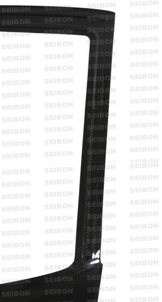 Seibon 89-94 Nissan 240SX HB OEM Carbon Fiber Hatch - Side View